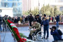 История создания памятника "Крик Матери", посвященного Ходжалинскому геноциду  (ФОТО)