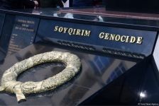 История создания памятника "Крик Матери", посвященного Ходжалинскому геноциду  (ФОТО)