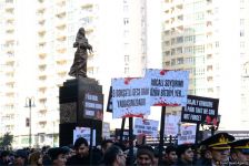 История создания памятника "Крик Матери", посвященного Ходжалинскому геноциду  (ФОТО)