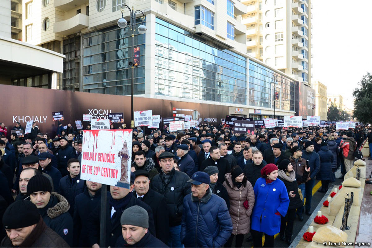 История создания памятника "Крик Матери", посвященного Ходжалинскому геноциду  (ФОТО)