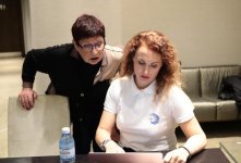 Представители Европейского гимнастического союза проводят встречи в Баку (ФОТО)