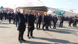 Эльдар Азизов: Соответствующим структурам однозначно поручено обеспечить низкие цены на ярмарках (ФОТО)