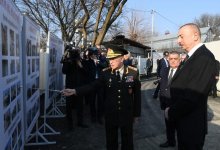 Президент Ильхам Алиев на месте ознакомился с работой по ликвидации последствий землетрясения в Агсу (ФОТО)