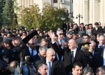 Президент Ильхам Алиев на месте ознакомился с работой по ликвидации последствий землетрясения в Агсу (ФОТО)
