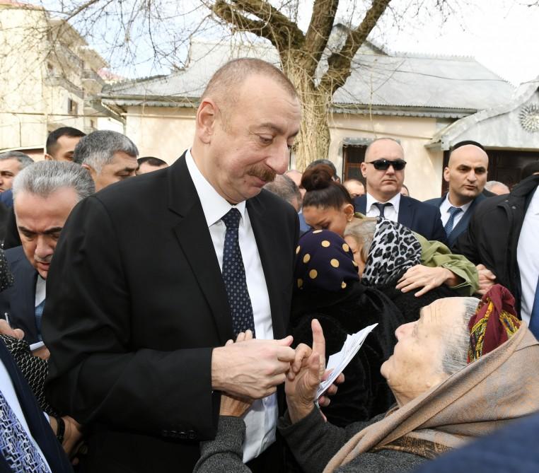 Президент Азербайджана: Все беспокоящие граждан вопросы найдут свое решение