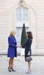 Azerbaijani First VP Mehriban Aliyeva meets with French first lady (PHOTO)