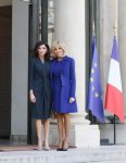 Azerbaijani First VP Mehriban Aliyeva meets with French first lady (PHOTO)