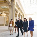 Azerbaijani First VP Mehriban Aliyeva meets with French first lady (PHOTO)