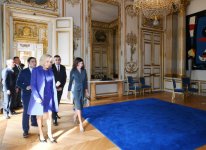 Azerbaijani First VP Mehriban Aliyeva meets with French first lady (PHOTO)