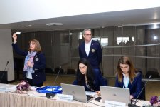 В Баку состоялась жеребьевка Кубка мира по спортивной гимнастике (ФОТО)