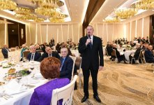 В честь участников VII Глобального Бакинского форума был дан прием (ФОТО)