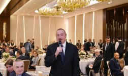 В честь участников VII Глобального Бакинского форума был дан прием (ФОТО)