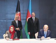 Azerbaijani president meets with Afghan counterpart (PHOTO)