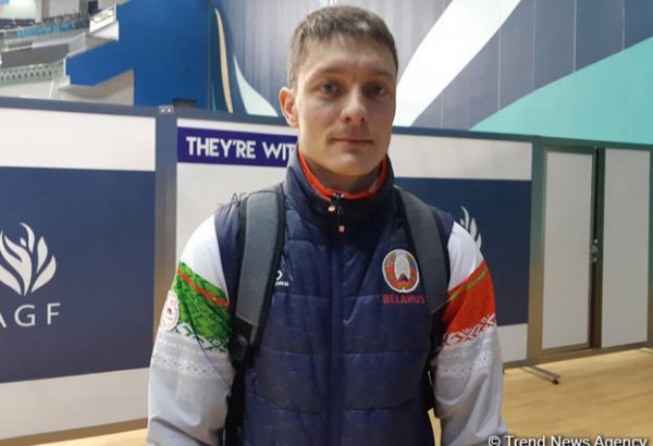 Belarusian gymnast: Organization of competitions in Baku is always at highest level