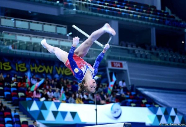 FIG World Championships continue in Azerbaijan’s National Gymnastics Arena (PHOTO)