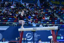FIG World Championships continue in Azerbaijan’s National Gymnastics Arena (PHOTO)