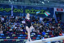 FIG World Championships continue in Azerbaijan’s National Gymnastics Arena (PHOTO)