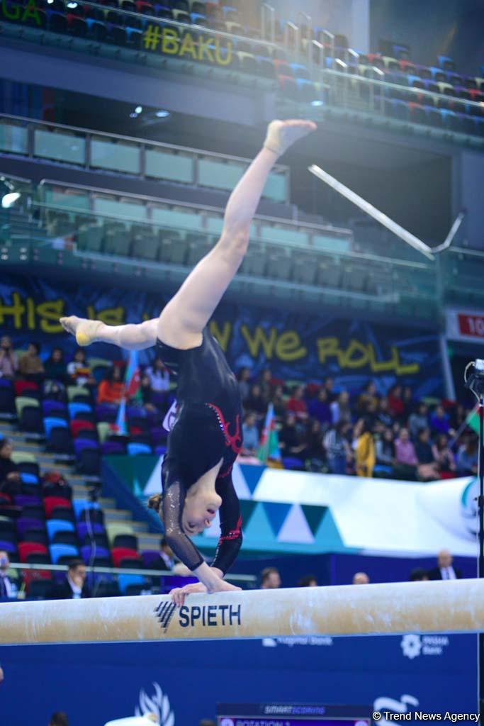 FIG World Championships continue in Azerbaijan’s National Gymnastics Arena (PHOTO)