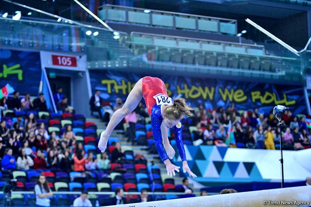 FIG World Championships continue in Azerbaijan’s National Gymnastics Arena (PHOTO)