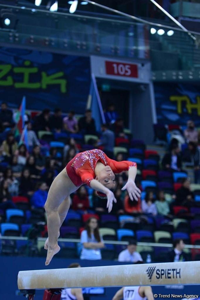 FIG World Championships continue in Azerbaijan’s National Gymnastics Arena (PHOTO)