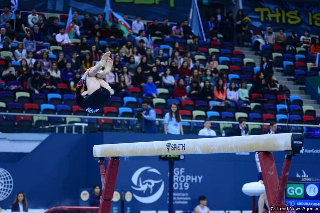 FIG World Championships continue in Azerbaijan’s National Gymnastics Arena (PHOTO)