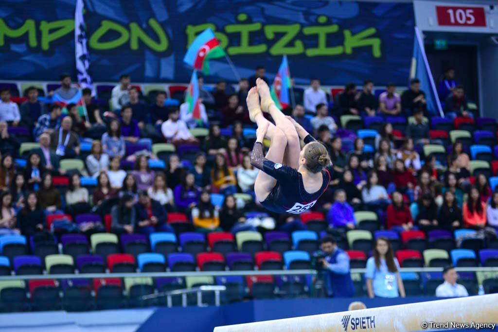 FIG World Championships continue in Azerbaijan’s National Gymnastics Arena (PHOTO)