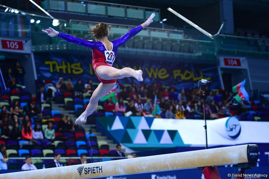 FIG World Championships continue in Azerbaijan’s National Gymnastics Arena (PHOTO)