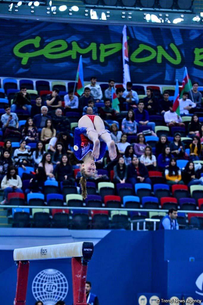 FIG World Championships continue in Azerbaijan’s National Gymnastics Arena (PHOTO)