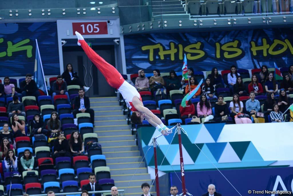 FIG World Championships continue in Azerbaijan’s National Gymnastics Arena (PHOTO)