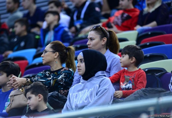 Winners of FIG Artistic Gymnastics World Cup in Baku in uneven bars announced