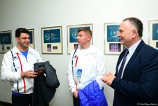 Посол Израиля в Азербайджане встретился со спортсменами в рамках Кубка мира FIG по спортивной гимнастике (ФОТО)