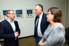 Посол Израиля в Азербайджане встретился со спортсменами в рамках Кубка мира FIG по спортивной гимнастике (ФОТО)