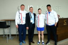 Посол Израиля в Азербайджане встретился со спортсменами в рамках Кубка мира FIG по спортивной гимнастике (ФОТО)