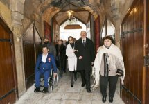 Azerbaijani president, first lady join nationwide Novruz festivities (PHOTO)