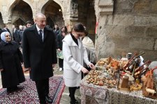 Azerbaijani president, first lady join nationwide Novruz festivities (PHOTO)