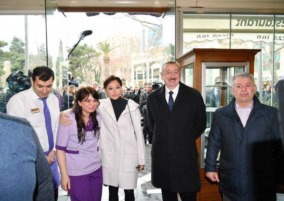 Azerbaijani president, first lady join nationwide Novruz festivities (PHOTO)