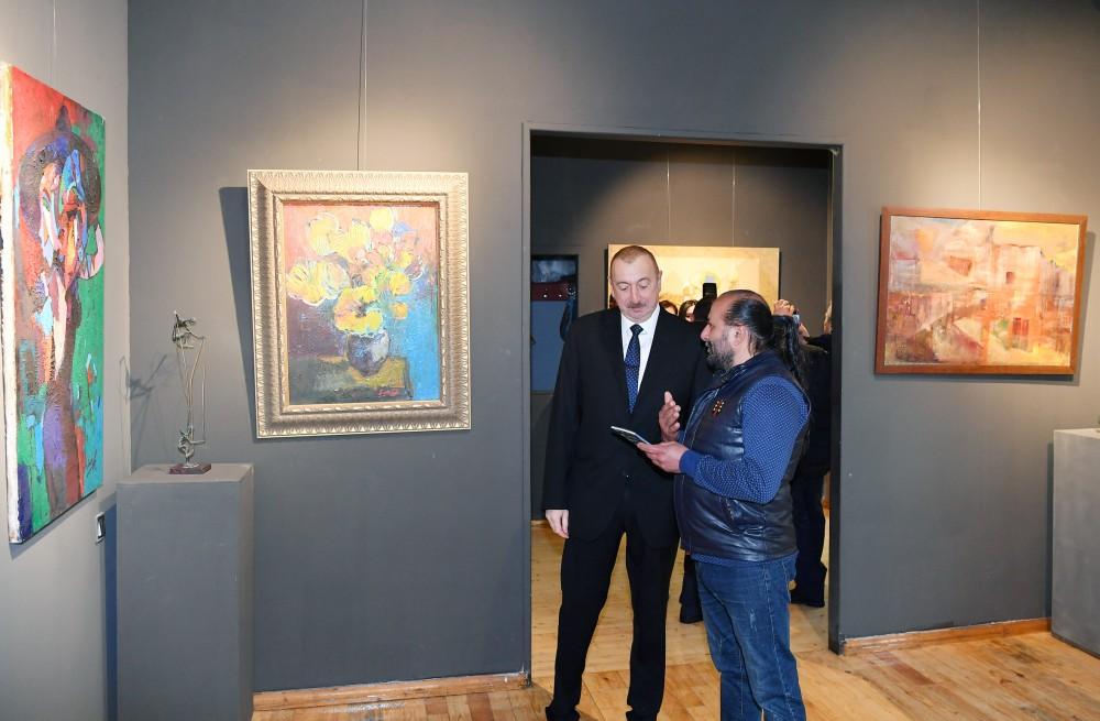 Azerbaijani president, first lady join nationwide Novruz festivities (PHOTO)