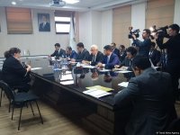 Azerbaijani ministry meets businessmen who suffered from fire in Diglas shopping center  (PHOTO)