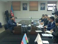 Azerbaijani ministry meets businessmen who suffered from fire in Diglas shopping center  (PHOTO)