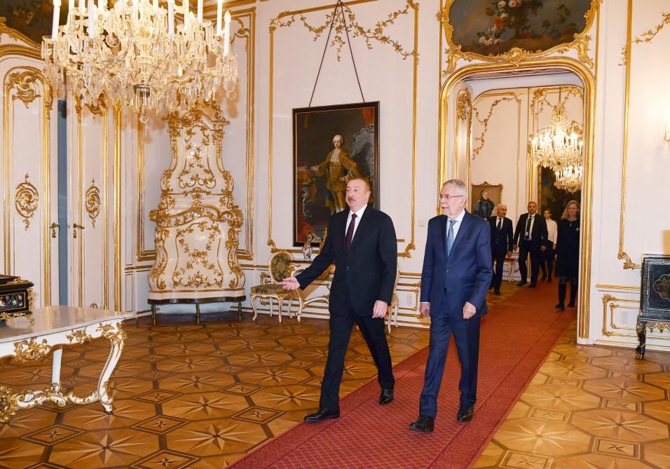 President Ilham Aliyev meets with Austrian Federal President Alexander Van der Bellen (PHOTO)