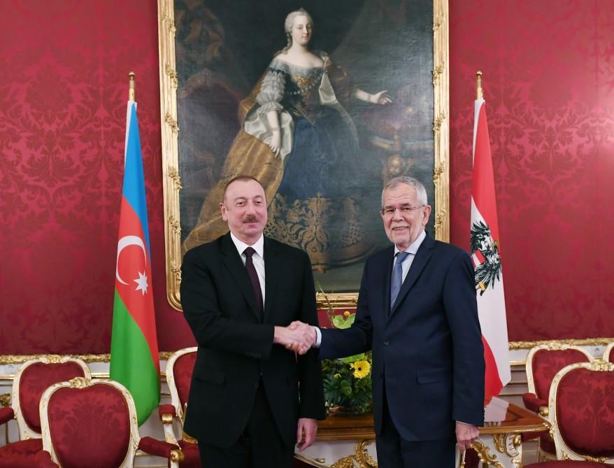 President Ilham Aliyev meets with Austrian Federal President Alexander Van der Bellen (PHOTO)