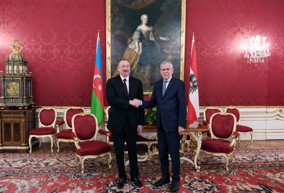 President Ilham Aliyev meets with Austrian Federal President Alexander Van der Bellen (PHOTO)