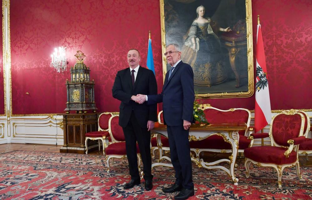 President Ilham Aliyev meets with Austrian Federal President Alexander Van der Bellen (PHOTO)