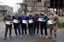 Ветераны Карабахской войны стали победителями турнира по пейнтболу (ФОТО)