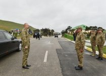 Президент Ильхам Алиев посетил N-скую воинскую часть сил особого назначения минобороны (ФОТО)