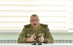 Президент Ильхам Алиев посетил N-скую воинскую часть сил особого назначения минобороны (ФОТО)