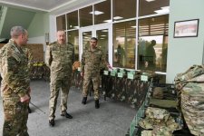 Президент Ильхам Алиев посетил N-скую воинскую часть сил особого назначения минобороны (ФОТО)