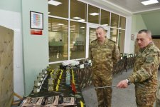 Президент Ильхам Алиев посетил N-скую воинскую часть сил особого назначения минобороны (ФОТО)