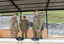 Президент Ильхам Алиев посетил N-скую воинскую часть сил особого назначения минобороны (ФОТО)