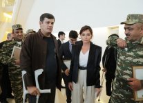 Первый вице-президент Мехрибан Алиева встретилась с военнослужащими, которых обеспечили высокотехнологичными протезами (ФОТО)
